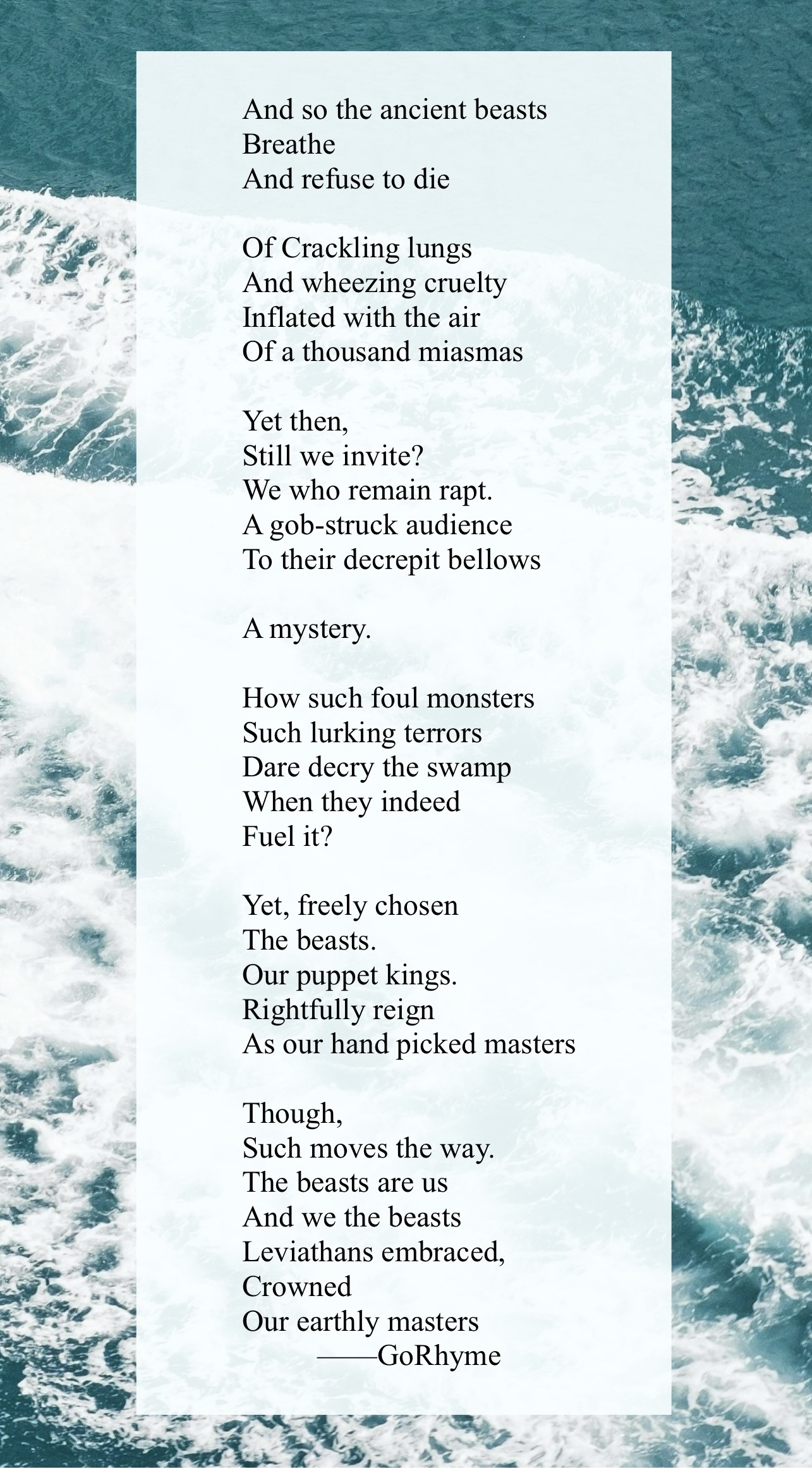 Poetry by Kelly Gray